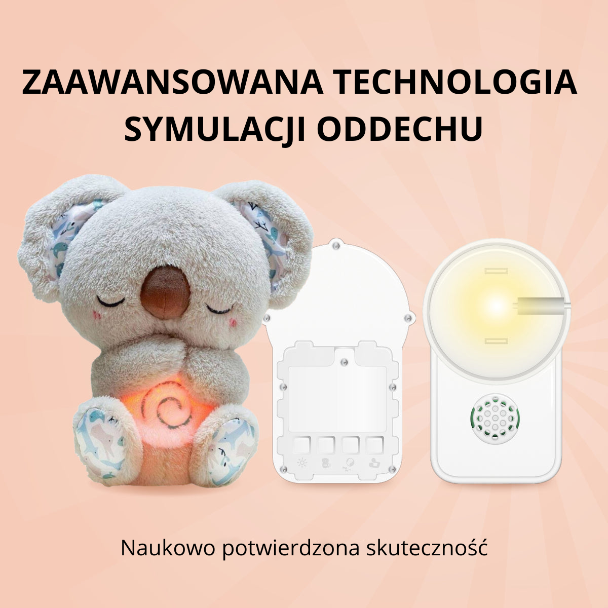 Oddychający Miś Koala